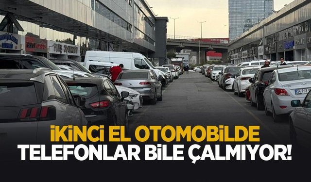 İkinci otomobil satışları durma noktasına geldi