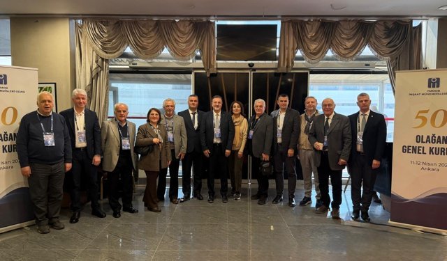 İMO 50. Olağan Genel Kurulu tamamlandı! Sakaryalı isimlere önemli görev