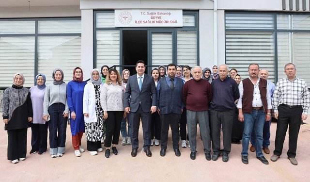 İl Sağlık Müdürü Özdemir'den Geyve İlçe Sağlık Müdürlüğü'ne ziyaret