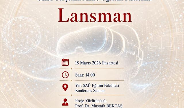TÜBİTAK Destekli SAGEMÖP projesinin lansmanı yapılacak