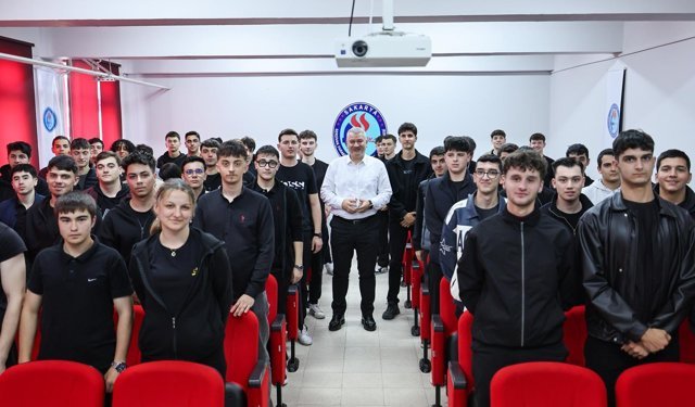 Başkan Çelik’ten mesleki eğitime tam destek: “Gençler geleceğin mimarı”