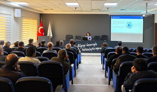 SUBÜ’de bilgi güvenliği eğitimi düzenlendi