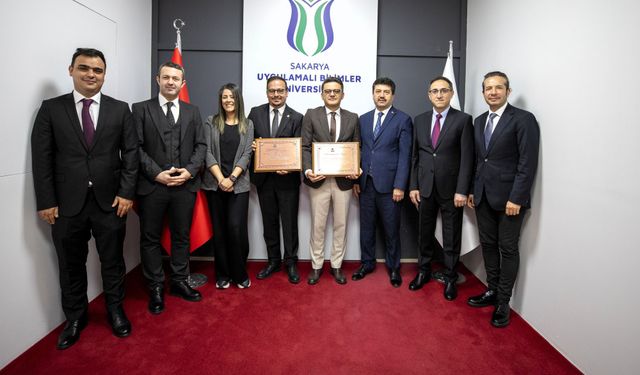 SUBÜ Turizm Fakültesi’ne akreditasyon belgeleri takdim edildi