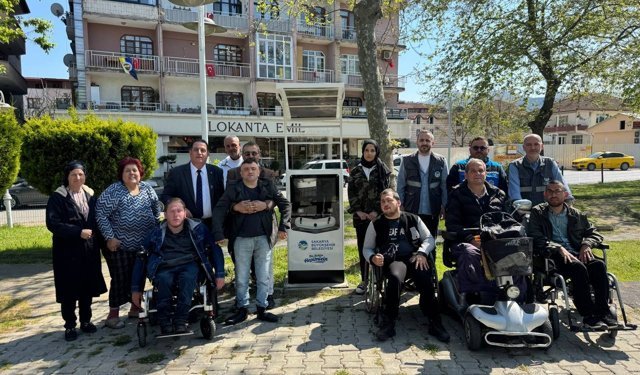 Büyükşehir’den Sapanca’ya engelsiz şarj istasyonu