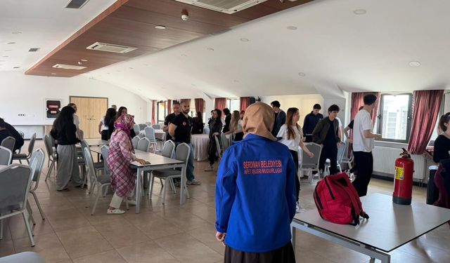 Serdivan’da geleceğin nesillerine afet farkındalık eğitimi