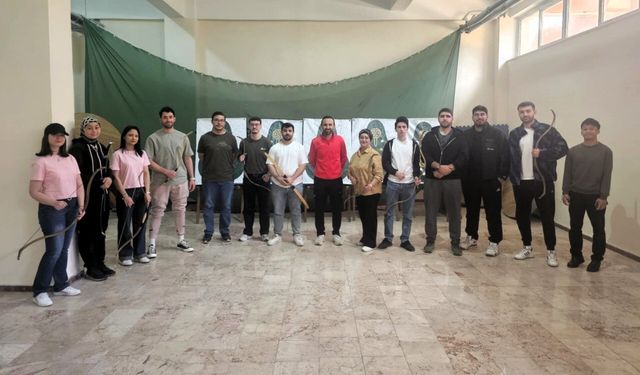 Geleneksel okçuluk projesi ilk etkinlikle başladı
