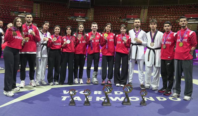 Avrupa Taekwondo şampiyonu yine Türkiye