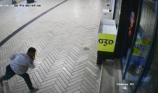 Dükkanların camını böyle kırdı: 14 ayrı suç kaydı var