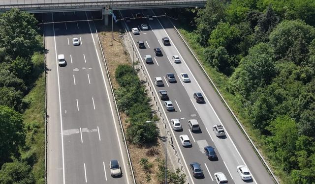 Bayram trafiği Düzce’de etkisini gösterdi