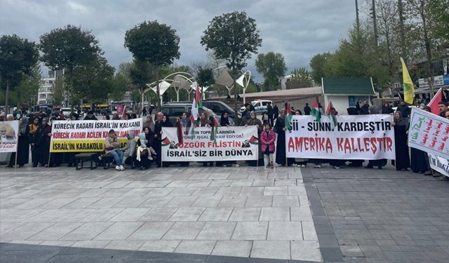 Sakarya’da Sumud’a ve Filistin’e destek eylemi