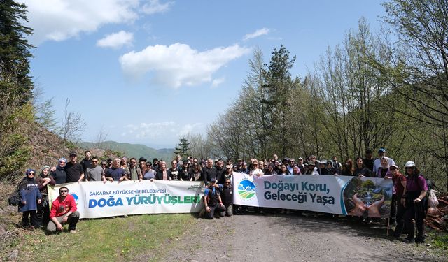Doğaseverler Hendek yaylalarında iki mevsimi aynı günde yaşadı