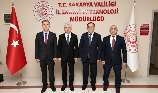Vali Doğan, Sanayi ve Teknoloji İl Müdürlüğü’nü ziyaret etti