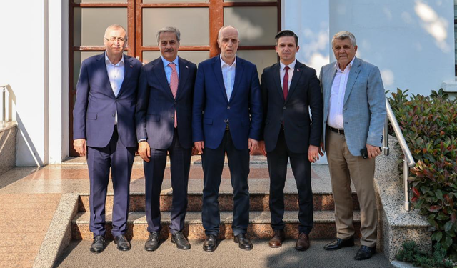 Başkan Alemdar'ı ziyaret ettiler