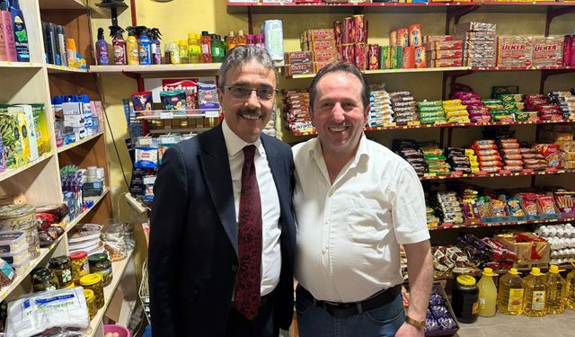 Başkan Şenol Dinç'ten bayram ziyaretleri