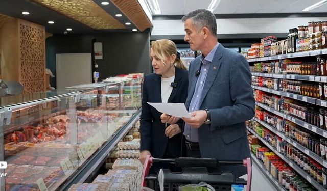 CHP'li Dikbayır market sepetiyle gıda enflasyonunu hesapladı