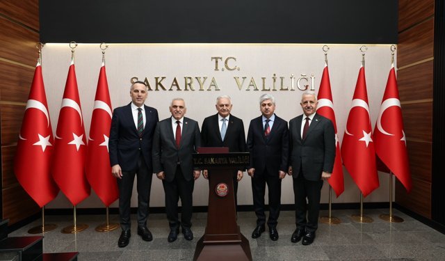 Son Başbakan Binali Yıldırım Sakarya'da