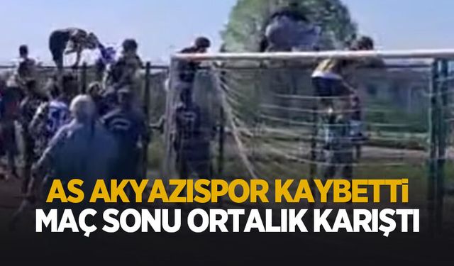 Final maçında saha karıştı; Olaylar çıktı