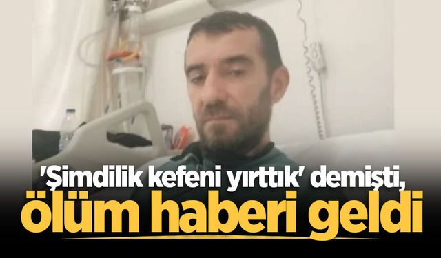 "Şimdilik kefeni yırttık” demişti… Kaynarcalı esnaftan acı haber