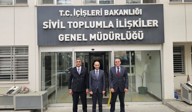 Gençlik projeleri için Ankara’da temaslar
