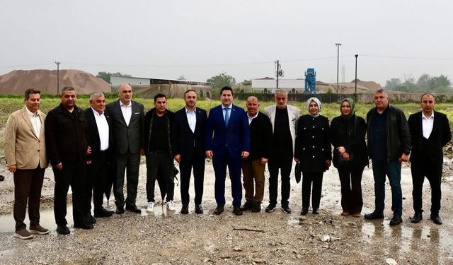 Erenler'de Diş Hastanesi ve Sağlık Ocağı'nın yapılacağı alanlar incelendi