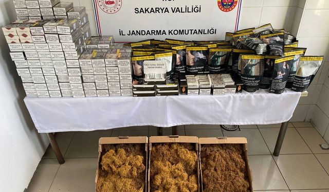 Sakarya'da iki ilçede kaçakçılık operasyonu