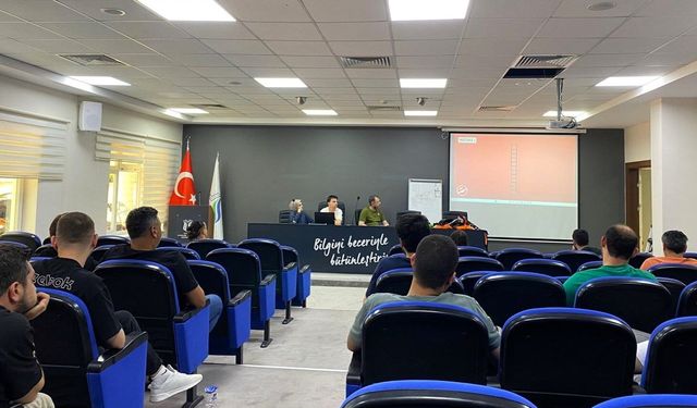 SUBÜ’de yüksekte çalışma eğitimi düzenlendi
