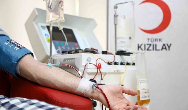 Kızılay’a yılın ilk 5 ayında 1,2 milyon ünite kan bağışı yapıldı