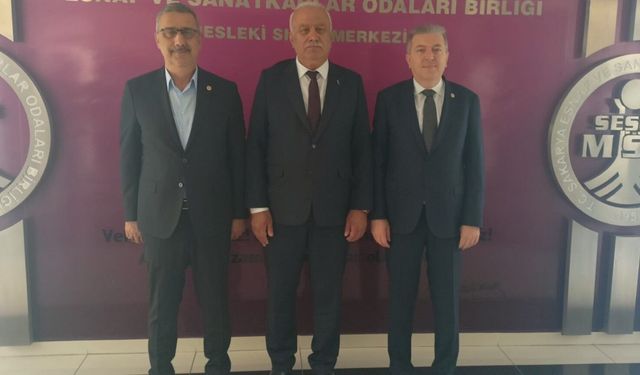 Vekillerden SESOB'a ziyaret