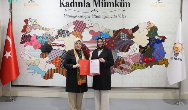 AK Parti Hendek Kadın Kolları Başkanı Öznur Barutçu oldu