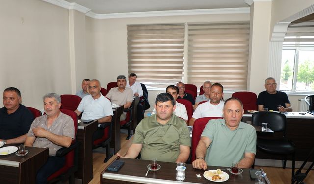Ferizli Belediyesi Haziran ayı muhtarlar toplantısı gerçekleştirildi