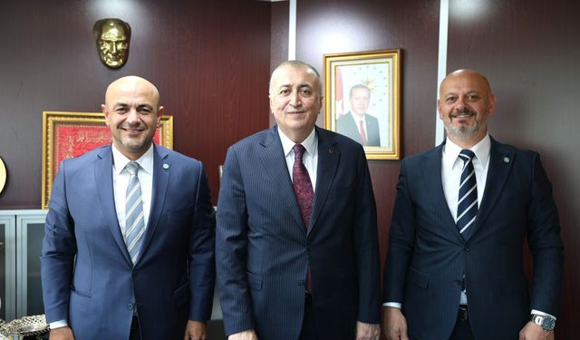 Kılıçaslan ve Sarıoğlu’ndan Balcı’ya ziyaret