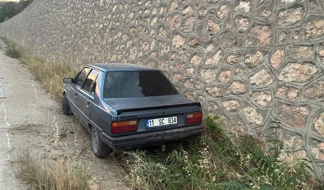 Otomobil şarampole uçtu: 1 yaralı