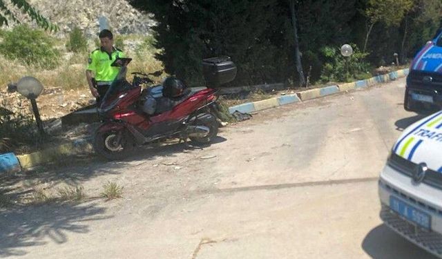 Yakıt aldıktan saniyeler sonra kaza yaptı