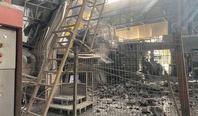 Çelik fabrikasında patlama: 3 yaralı