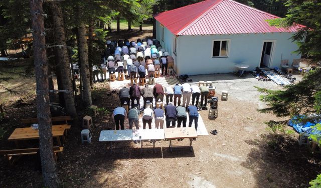 Yaylada cami açılışı yapıldı