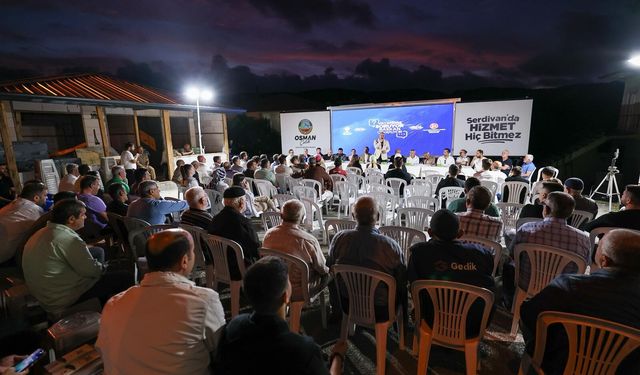 Yukarıdereköy’de vatandaş sordu, Başkan Çelik cevapladı