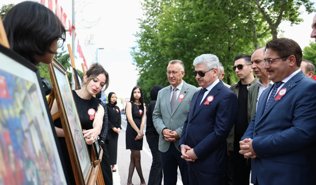 Geleneksel Osmanlı Mimarisi Resim Sergisi açıldı