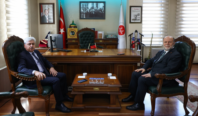Vali Doğan'dan İl Müftüsü Aşık'a ziyaret