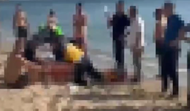 Serinlemek için girdiği denizde boğuldu