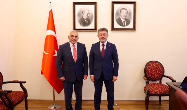 Ali İnci'den Bakan Yumaklı'ya ziyaret