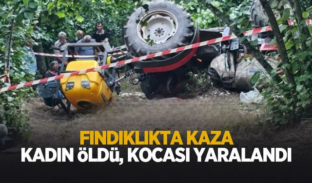 Fındıklıkta feci kaza: Kadın öldü, kocası yaralandı