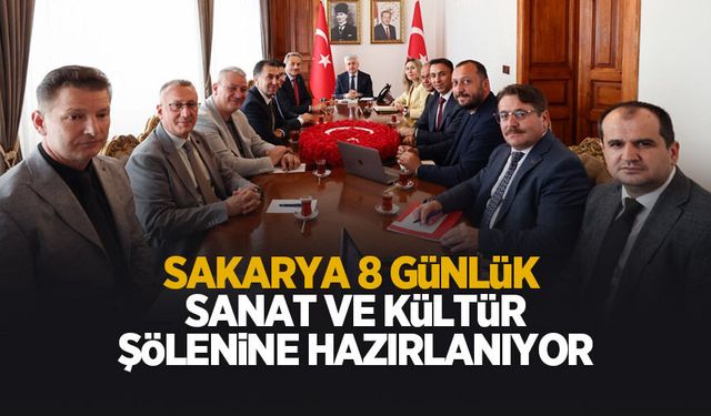 Sakarya’da dev festival için mesai başladı
