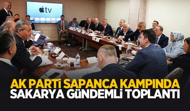 Bakan Kurum ve Başkan Alemdar'dan Sakarya zirvesi