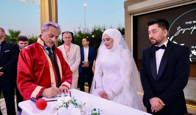 Kurt ve Yücar ailelerinin mutlu günü