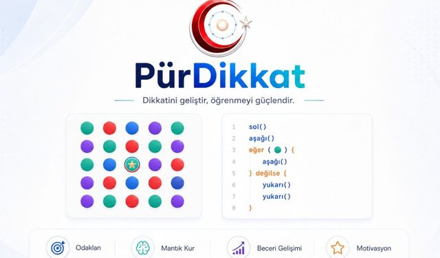 Dijital Dikkat Geliştirme Oyunu “PürDikkat” EBA’da öğrencilerin kullanımına sunuldu