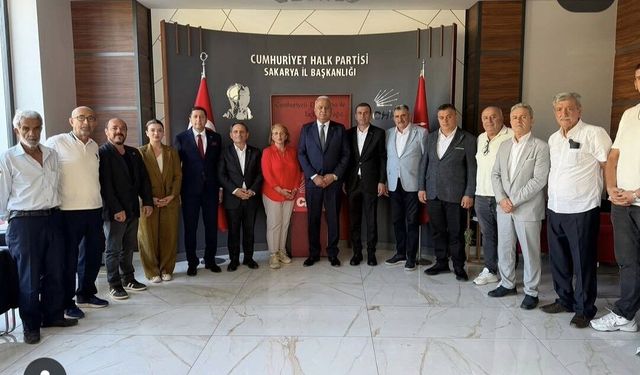 CHP'den SESOB Başkanı Kabacan'a ziyaret