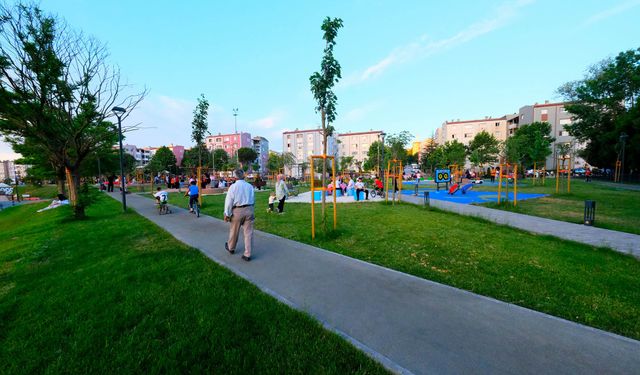 Çocuk ve ailelerin yeni buluşma noktası Ferizli’ye çok yakıştı