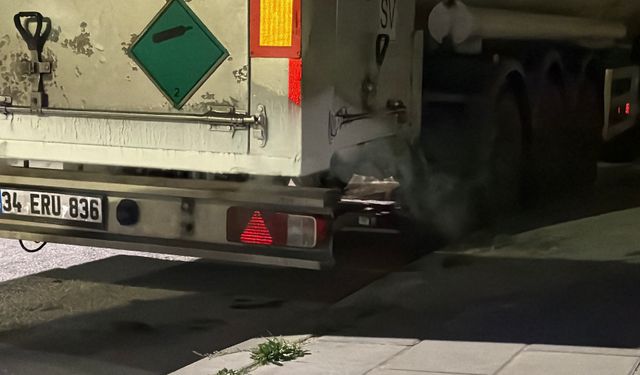Tankerden azot gazı sızıntısı korkuttu