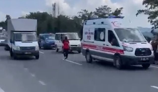 D-650 Karayolu'nda zincirleme kaza: 2 yaralı
