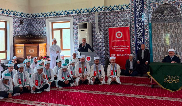 Sapanca'da 44 hafız için icazet merasimi